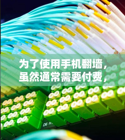 为了使用手机翻墙，虽然通常需要付费，但有一些免费的解决方案可以满足需求。以下是可行的步骤和建议