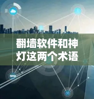 翻墙软件和神灯这两个术语可能在不同的上下文中使用，因此需要具体分析它们的含义和应用