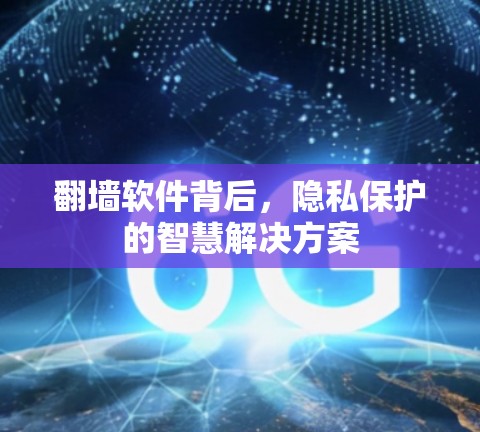 翻墙软件背后，隐私保护的智慧解决方案