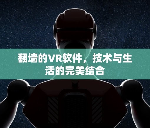 翻墙的VR软件，技术与生活的完美结合