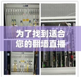 为了找到适合您的翻墙直播软件，您可以按照以下步骤进行选择