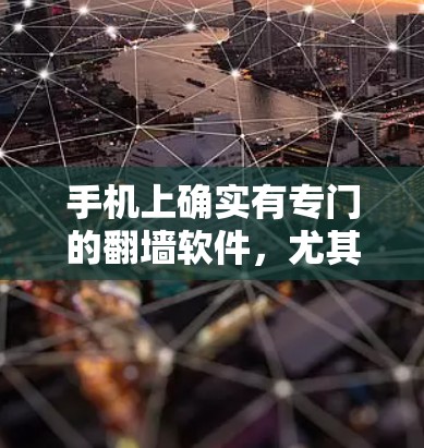 手机上确实有专门的翻墙软件，尤其适合那些希望通过翻墙来访问不明智网站或下载非法内容的用户。以下是一些关键点总结