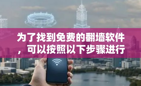 为了找到免费的翻墙软件，可以按照以下步骤进行