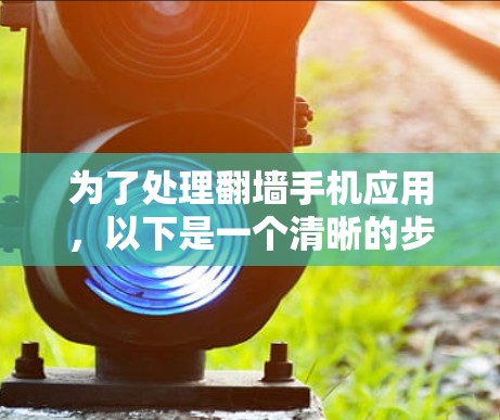 为了处理翻墙手机应用，以下是一个清晰的步骤指南