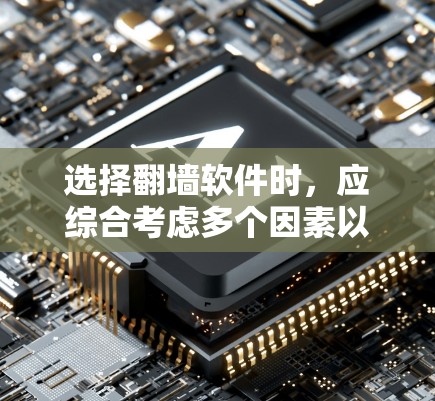 选择翻墙软件时，应综合考虑多个因素以确保最佳体验和安全。以下是详细的步骤指南