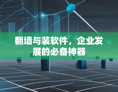 翻墙与装软件，企业发展的必备神器