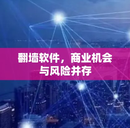 翻墙软件，商业机会与风险并存