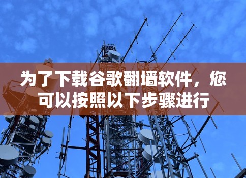 为了下载谷歌翻墙软件，您可以按照以下步骤进行