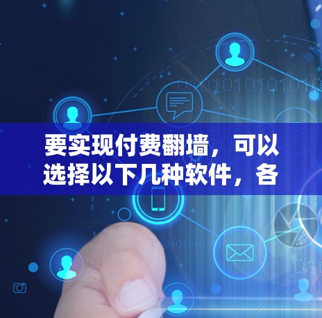 要实现付费翻墙，可以选择以下几种软件，各有其特点和使用方式