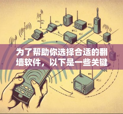 为了帮助你选择合适的翻墙软件，以下是一些关键点的总结