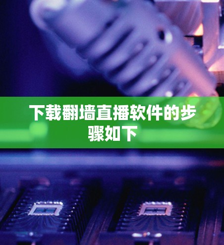 下载翻墙直播软件的步骤如下