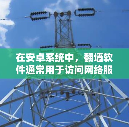 在安卓系统中，翻墙软件通常用于访问网络服务而不直接连接到互联网。以下是一些常见的安卓翻墙软件及其使用方法