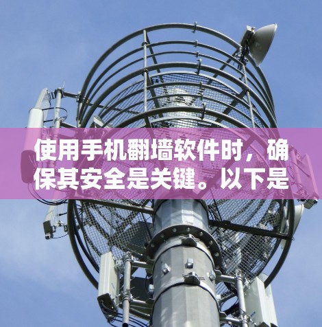 使用手机翻墙软件时，确保其安全是关键。以下是一个有条理的总结，帮助你做出明智的选择