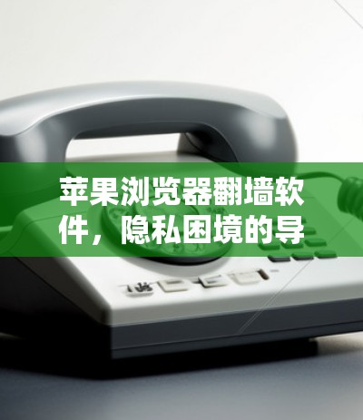 苹果浏览器翻墙软件，隐私困境的导火索