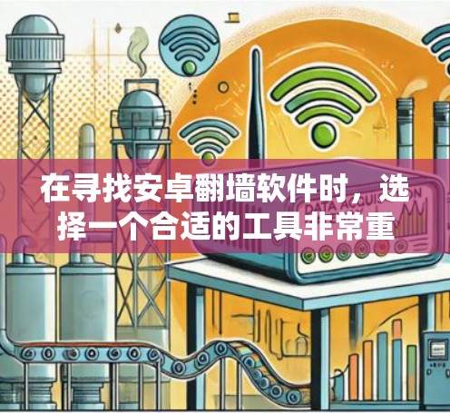 在寻找安卓翻墙软件时，选择一个合适的工具非常重要，因为它需要具备以下特点