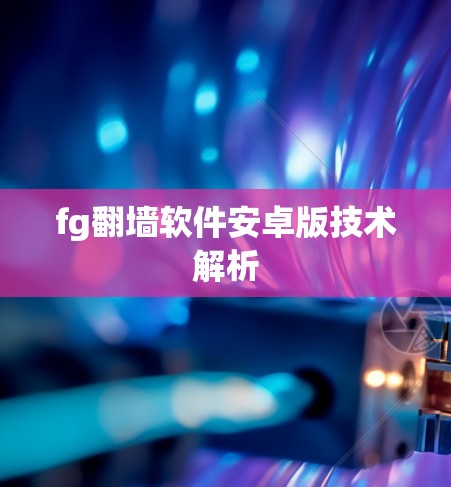 fg翻墙软件安卓版技术解析