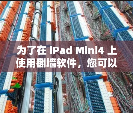 为了在 iPad Mini4 上使用翻墙软件，您可以按照以下步骤操作