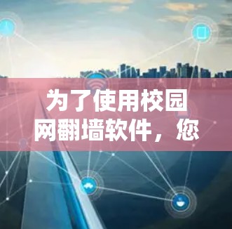 为了使用校园网翻墙软件，您可以按照以下步骤操作