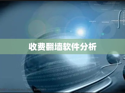收费翻墙软件分析