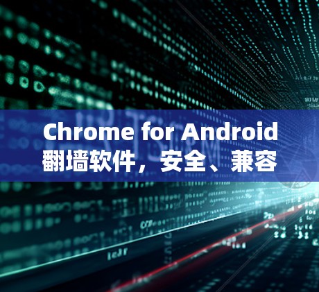 Chrome for Android翻墙软件，安全、兼容性与用户体验的全面解析