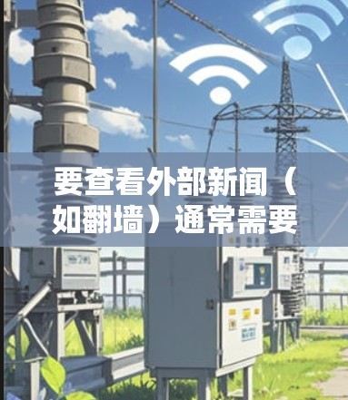 要查看外部新闻（如翻墙）通常需要依赖于网络设备，比如电脑或手机，通过防火墙来访问外部网络资源。以下是一些常用的软件和工具，可以帮助你访问外部新闻