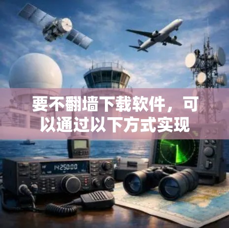 要不翻墙下载软件，可以通过以下方式实现
