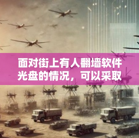 面对街上有人翻墙软件光盘的情况，可以采取以下步骤来解决