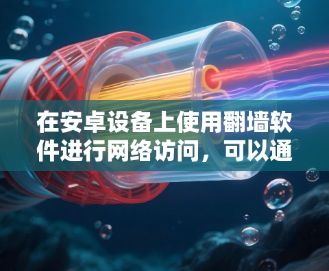 在安卓设备上使用翻墙软件进行网络访问，可以通过以下步骤完成