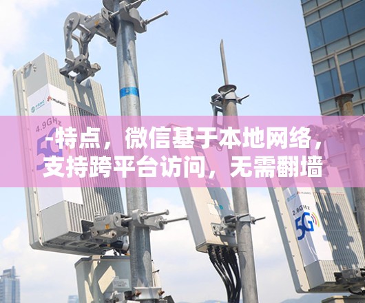 -特点，微信基于本地网络，支持跨平台访问，无需翻墙访问互联网。微信可以连接到其他地区的互联网，但需要通过微信的端到端访问（端到端翻墙）