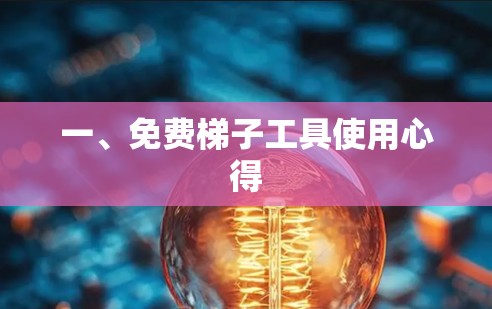 一、免费梯子工具使用心得