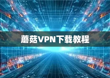 蘑菇VPN下载教程