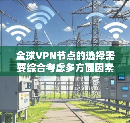 全球VPN节点的选择需要综合考虑多方面因素，包括节点的连接速度、安全性、稳定性以及设备兼容性等。以下是一些常见的全球VPN节点推荐以及它们的连接速度和特点