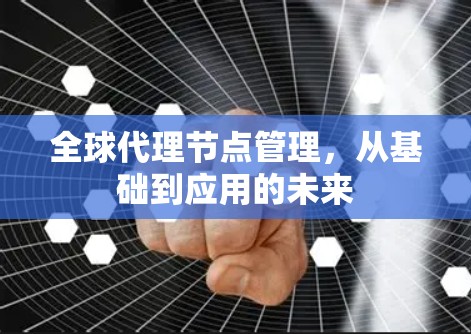 全球代理节点管理，从基础到应用的未来
