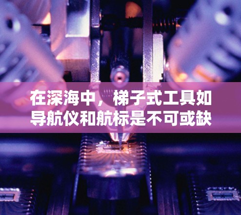 在深海中，梯子式工具如导航仪和航标是不可或缺的设备，用于导航和搜索。这些工具通过某种结构固定在深海梯子上，方便深海者在深水环境中移动和定位。以下是对这些梯子工具的详细分析