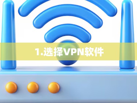 1.选择VPN软件