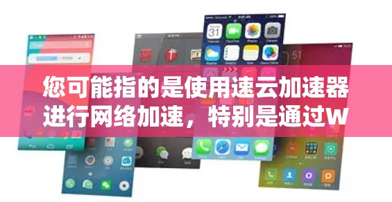 您可能指的是使用速云加速器进行网络加速，特别是通过Web端上的加速功能。速云加速器通常可以在Web端实现加速功能，您可以按照以下步骤进行操作