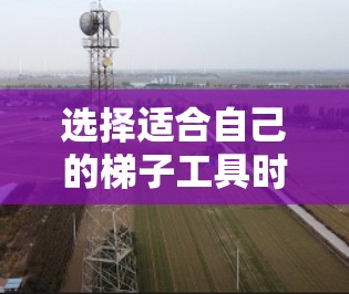 选择适合自己的梯子工具时，以下是一些关键步骤和建议