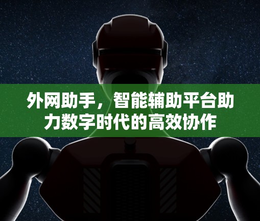 外网助手，智能辅助平台助力数字时代的高效协作