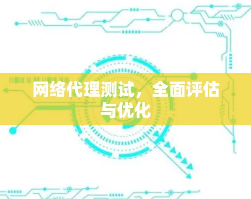 网络代理测试，全面评估与优化