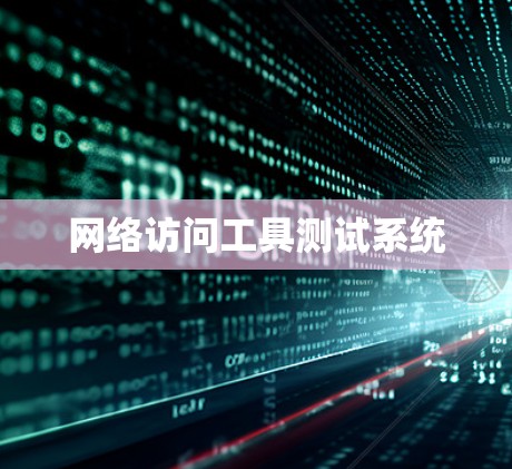网络访问工具测试系统