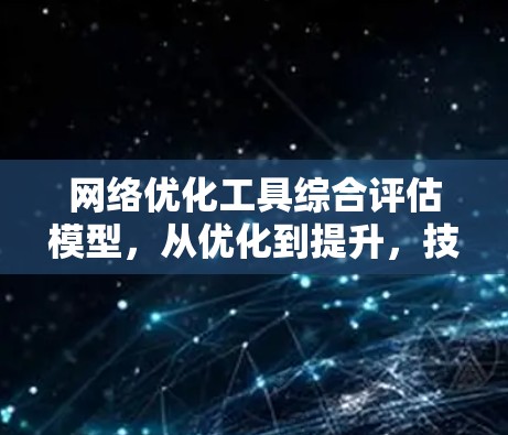 网络优化工具综合评估模型，从优化到提升，技术与实践的完美结合